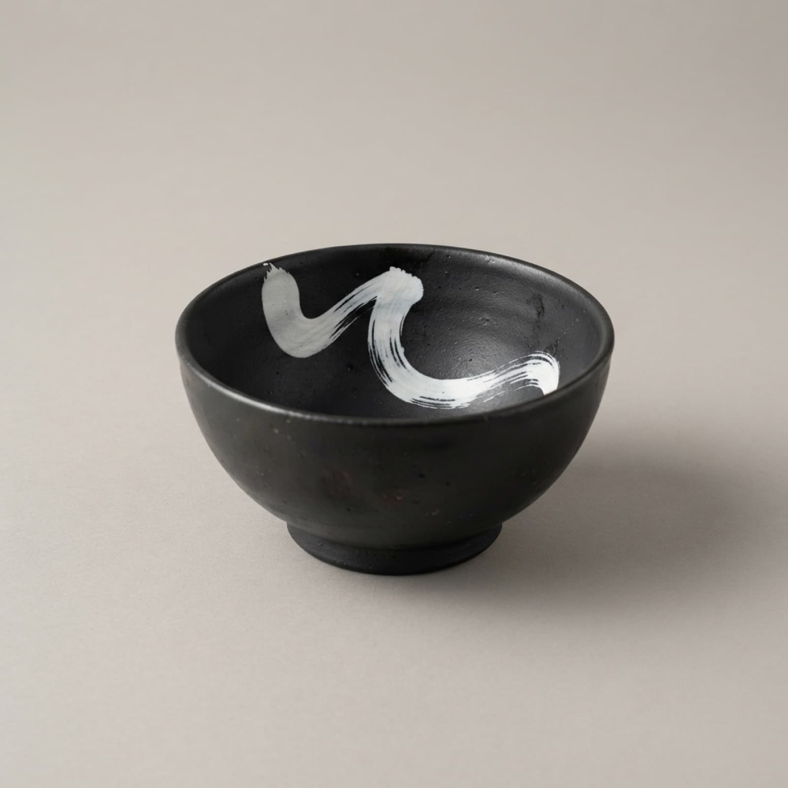 Qalam Brushstroke Bowl — hand-painted pottery by NAQSHÉ