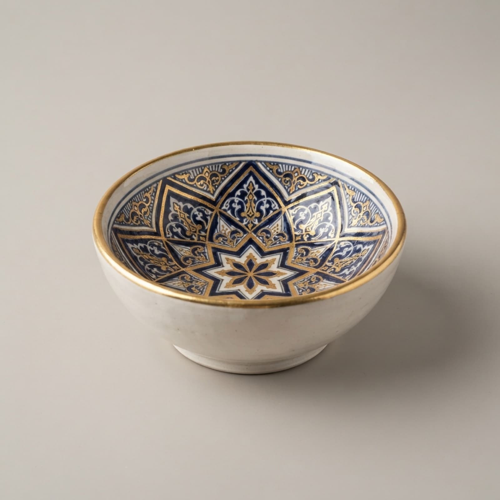 Sitara Star Bowl — hand-painted pottery by NAQSHÉ
